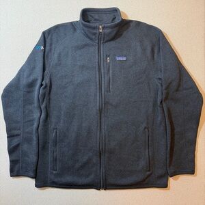Patagonia Men’s Large Better Sweater Meta Fleece Jacket Tri Pocket Cozy Full Zip